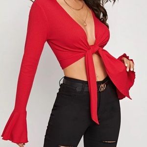 Self tie Crop Top ❤️